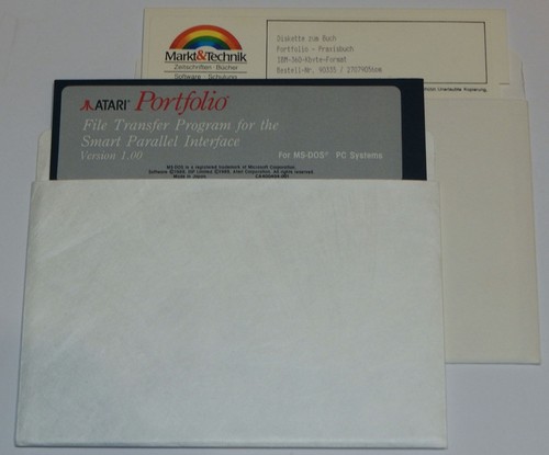 Atari portfolio file - portfolio, transfer