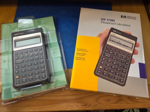 Hp17bii financial calculator - financial,
