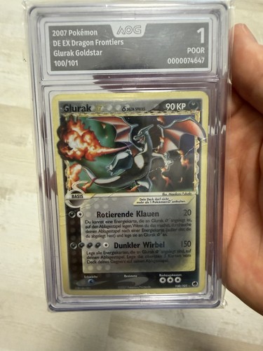 Pokémon glurak gold star holo - glurak,