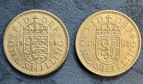 One shilling 1954 1963 - 2,