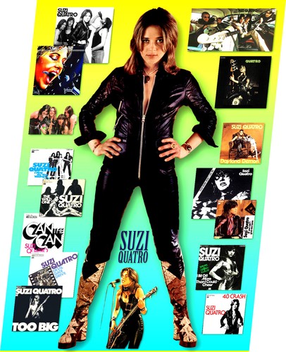 Suzi quatro plakat - suzi, quatro,