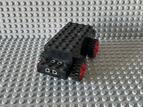 Lego motor lok schwarz - lego,