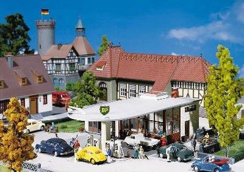 Faller tankstelle - faller, bp-tankstelle
