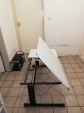 Zeichentisch Tischgestell schwarz höhenverstellbar neigbar Schreibtisch