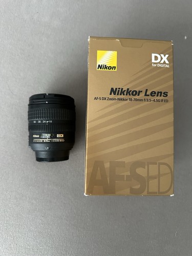 Nikon nikkor 18 70mm - nikon, af-s