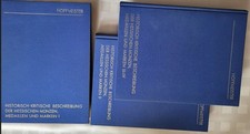 Hoffmeister, Jakob C. C. Historisch-krit. Beschreibung Münzen & Medaillen Hessen