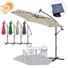 Sonnenschirm mit Handkurbel