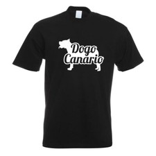 Dogo Canario Hund T-Shirt Motiv bedruckt Funshirt Design Print