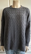 LE TRICOT PERUGIA grey cable
