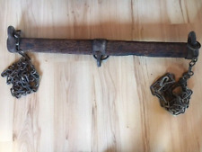 Alte Wagenscheit, Schillscheit, Zugscheit, -oder Garderobe -Blumenampel ( antik)