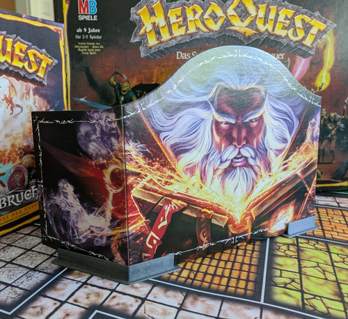 Heroquest game master screen - game,