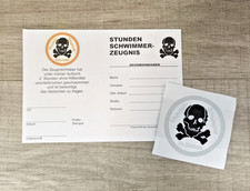 Set 10x Totenkopf Abzeichen