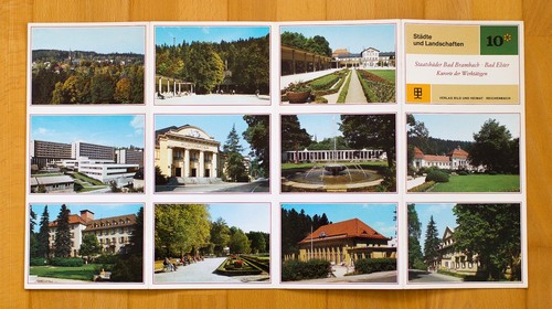 Postkarten leporello bogen - bogen,