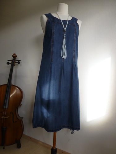 Deerberg jeanskleid jeansblau - jeanskleid,