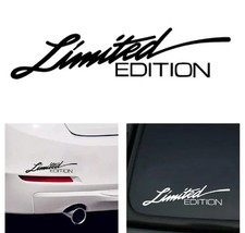 Limited Edition 2x Logo Sticker Emblem Big Abzeichen Aufkleber  schwarz VW Opel