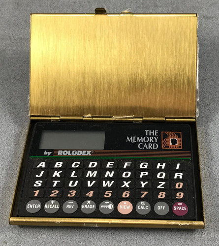 Vtg 90s rolodex digital - 90s,