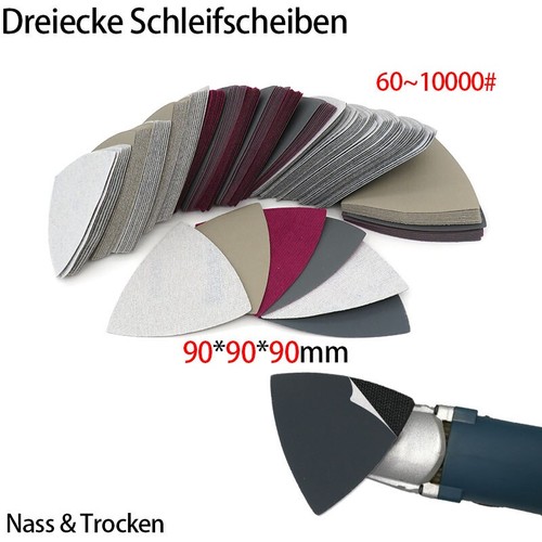 90mm beflockung dreiecke - 90mm,