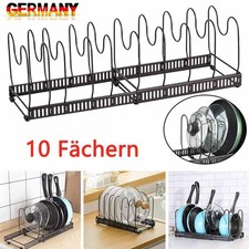 Pfannenhalter Topfdeckel Pfanne Topf Geschirr Aufbewahrung Küche Organizer Regal