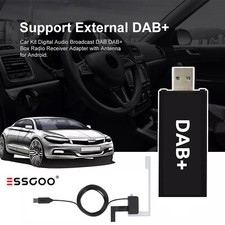 ESSGOO Für Android Autoradio Externe DAB+ Digital Radio Adapter Box Empfänger