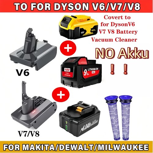 Für makita 18v dyson v8 - 18v,