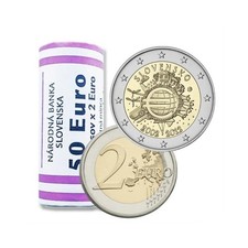 Rolle - 25 Münzen - 2 Euro -