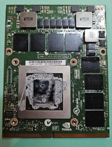 Nvidia quadro k4100m 4gb gddr5 - nvidia,