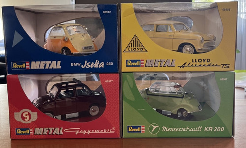 Revell metal die - die-cast, isetta