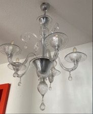 Moderner Murano Glas Kronleuchter, 5-armiger Kronleuchter