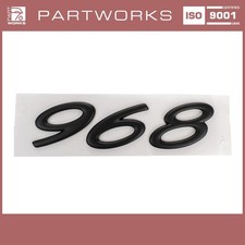 Lettering GENUINE PORSCHE 968
