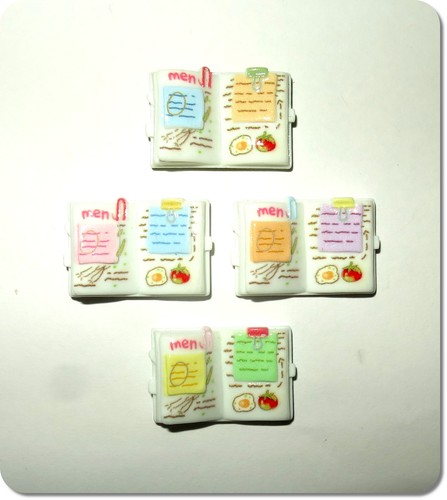 Miniatur kochbuch mit notizen - mit,