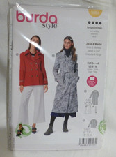 Burda Style 5984 Schnittmuster Jacke Mantel Gr. 34-44 fortgeschritten