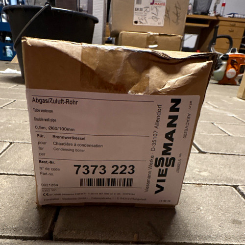 Viessmann abgas zuluft - viessmann, abgas/zuluft-rohr