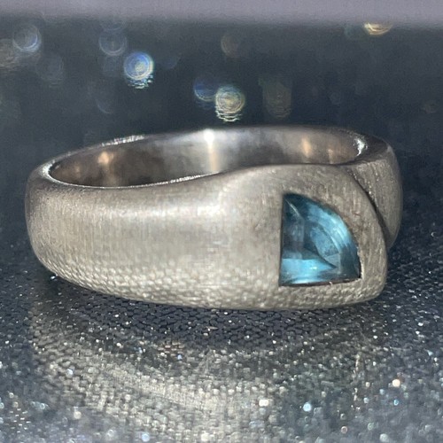 925 silber quinn ring matt - 925,