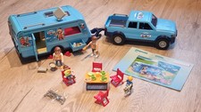 Wohnwagen und Pickup Truck PLAYMOBIL 9502 Familly Fun Camping Limited Edition