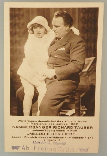 Foto werbe postkarte - foto, richard