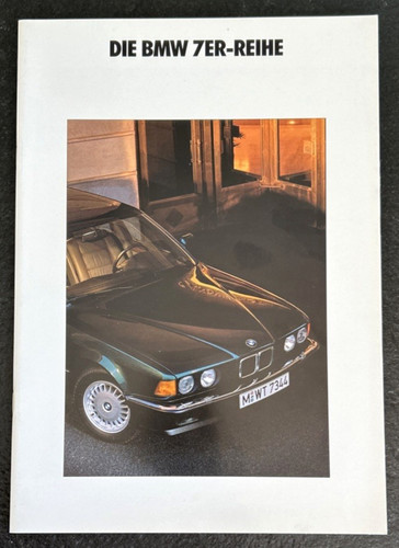 Bmw 7er reihe e32 - bmw, 1991