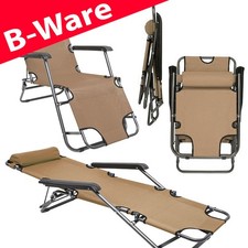 B-Ware Liegestuhl Campingliege Gartenliege Sonnenliege Camping Liege Strandliege