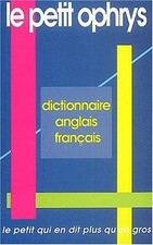 Le petit Ophrys. Dictionnaire