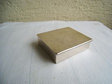 WMF Zigaretten Dose mit Holzeinsatz 60er Jahre - Vintage!