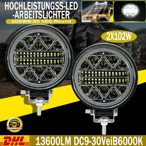 102w led fernscheinwerfer - 2x,