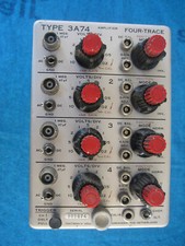 vintage Tektronix 3A74 four