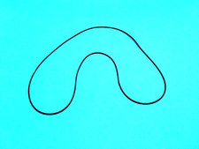 Riemen für J.A Michell Transcriptor Turntable Round Cross-Section Drive Belt