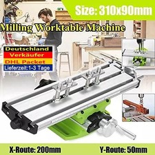 Kreuztisch Frästisch Koordinatentisch Bohrtisch Schraubstock Support Achsen DHL