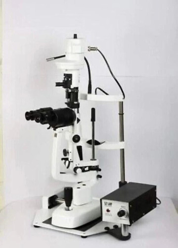 Stufige spaltlampe mit - spaltlampe,