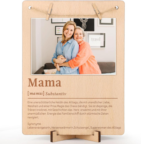 Mama geschenk bilderrahmen - mama,