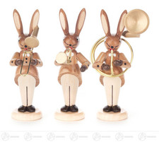 Hasentrio mit Zugposaune