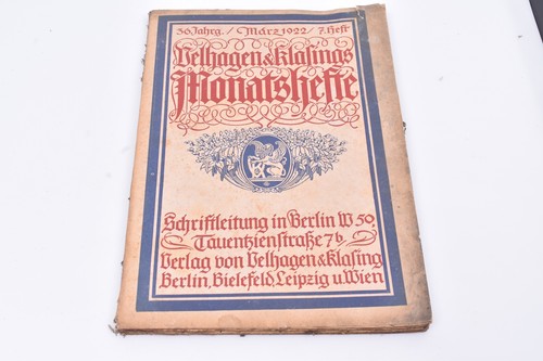 Velhagen klasings - &,