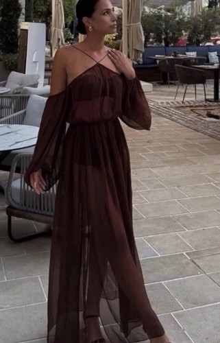 Zara fließendes langes