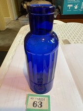 kobaltblaue runde gerippte