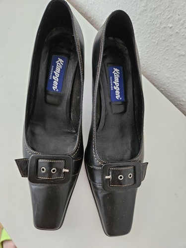 Kämpgen pumps schwarz leder - kämpgen,